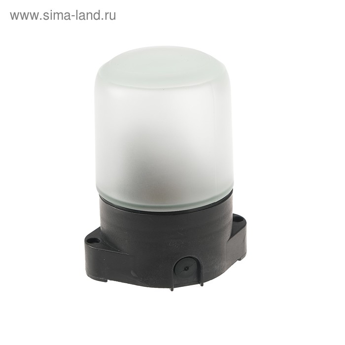 Светильник для бани/сауны ITALMAC Sauna 01 02, 60Вт, IP65, Е27, цилиндр прямой,черный +130°C - Фото 1