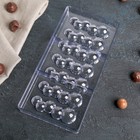 Форма для шоколада и конфет «Воздушный», 7 ячеек, 33×16,2×2,5 см - Фото 2