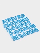 Формы для печенья «Русский алфавит», 30 шт., пластик, голубые - Фото 2