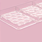 Форма для шоколада KONFINETTA «Плитка шоколада», 33×16.5×2.5 см, 3 ячейки 7.5×11.3 см, пластик, прозрачная 4488599