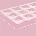 Форма для конфет и шоколада KONFINETTA «Пористый шоколад», 33×16.5×2.5 см, 18 ячеек 3×3×1 см, пластик, прозрачная 4488601