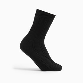 Носки мужские махровые Экозим цвет чёрный, размер 25 Ош