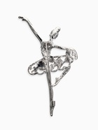 Брошь «Балерина» на сцене, сине-голубая в серебре - Фото 2