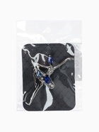 Брошь «Балерина» на сцене, сине-голубая в серебре - Фото 7