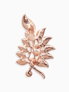 Брошь « Соло» веточка, цветная в золоте - Фото 2
