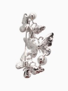 Брошь «Бабочки» трио с жемчужинами, цвет белый в серебре - Фото 2