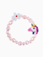 Браслет детский «Выбражулька» единорог с цветочком, d=5 см МИКС - Фото 2