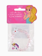 Браслет детский «Выбражулька» единорог с цветочком, d=5 см МИКС - Фото 5