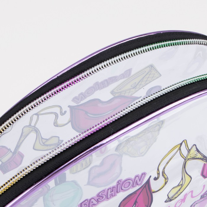 Косметичка на молнии, цвет прозрачный 18866