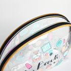 Косметичка на молнии, цвет прозрачный - фото 23983902