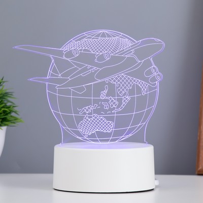 Светильник «Самолет» LED RGB от сети RISALUX