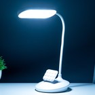 Лампа настольная с АКБ "Лайт" LED 6Вт 3000К-6000К USB белый 12,5х11х44 см. - Фото 3
