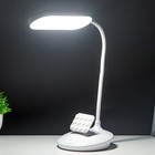 Лампа настольная с АКБ "Лайт" LED 6Вт 3000К-6000К USB белый 12,5х11х44 см. - Фото 4