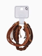 Браслет кожа «Тревел», 3 шт. коричневый, d=7.5 см  (артикул 4454828)  большой выбор товаров оптом и в розницу по низким ценам с доставкой