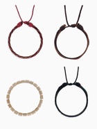 Набор браслетов «Радужный», 4 шт. кожа, цветной, d=8 см - Фото 3