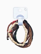 Браслет кожа "Радужный", цветной, d=8 см - фото 809270486