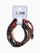 Набор браслетов «Радужный», 4 шт. кожа, цветной, d=8 см - Фото 8