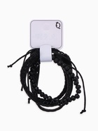 Браслет кожа «Баса», чёрный, d=7.5 см 4454842