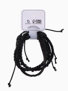 Браслет кожа «Баса», чёрный, d=7.5 см 4454842