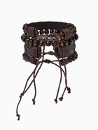 Набор браслетов «Комель», 4 шт. кожа, коричневый, d=7.5 см - Фото 4