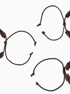 Набор браслетов «Комель», 4 шт. кожа, коричневый, d=7.5 см - Фото 7