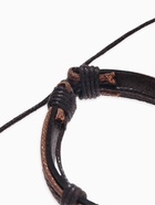 Браслеты кожаные «Фита», 4 шт. коричневые, d=7.5 см - Фото 6