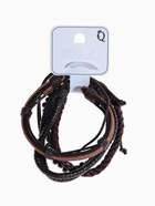 Браслет кожа "Фита", цвет коричневый, d=7,5 см - фото 809270503