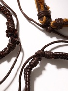 Браслет кожа "Фита", цвет коричневый, d=7,5 см - фото 809270505