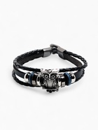 чёрный в серебре