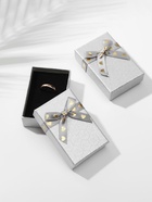 Коробочка подарочная под набор «Влюбленность», 5×8 см, (полезная часть 4.7×7.7 см,), серебристая - Фото 2