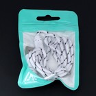 Кабель Luazon, microUSB - USB, 1 А, 0.9 м, оплётка нейлон, белый - Фото 5