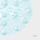 Коврик противоскользящий в ванну на присосках Доляна «Крупная галька», 35×65 см, цвет МИКС - Фото 3