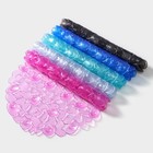 Коврик противоскользящий в ванну на присосках Доляна «Крупная галька», 35×65 см, цвет МИКС - Фото 5