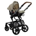 Коляска 3 в 1 Farfello Zuma Trio Comfort, цвет beige - Фото 4