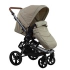 Коляска 3 в 1 Farfello Zuma Trio Comfort, цвет beige - Фото 9