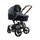 Коляска 3 в 1 Farfello Zuma Trio Comfort, цвет dark blue - Фото 2