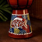 Сувенирный музыкальный инструмент «Барабан Джембе Узоры», 20×12×12 см, МИКС 4499210 - фото 16390690