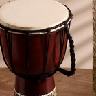 Музыкальный инструмент "Барабан Джембе узорчатый" 30х16х16 см МИКС - Фото 5