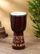 Сувенирный музыкальный инструмент "Барабан Джембе Узоры" 30х15х15 см   МИКС 4499212 Сувенирный музыкальный инструмент "Барабан Джембе Узоры" 30х15х15 см   МИКС 4499212