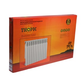 

Радиатор Tropic 500x80 мм биметаллический, 12 секций