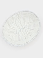 Корзинка для фруктов и хлеба Доляна «Молоко», 18×13×5 см, пластик, плётеная, белая - Фото 6