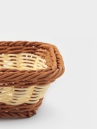 Корзинка для подачи Доляна «Молочный шоколад», 30×19.5×6 см, коричневая - Фото 6