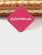Корзинка для подачи Доляна «Молочный шоколад», 30×19.5×6 см, коричневая - Фото 7
