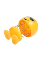 Игрушка на панель автомобиля «Смайл на пружинке в очках» желтый - Фото 2