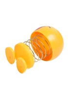 Игрушка на панель автомобиля «Смайл на пружинке подмигивающий» желтый - Фото 2