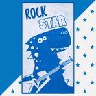 Полотенце махровое "Этель" Rock star, 70х130 см, 100% хлопок, 420гр/м2 - фото 2566053