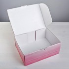 Коробка‒пенал, упаковка подарочная, «С 8 Марта!», 30 х 23 х 12 см - Фото 5