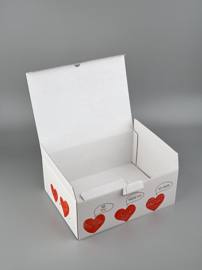 Коробка‒пенал, упаковка подарочная, «Для тебя с любовью», 30 х 23 х 12 см