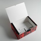 Коробка‒пенал, упаковка подарочная, «Лучшему мужчине», 26 х 19 х 10 см - Фото 4