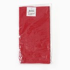 Полотенце "Доляна" цв. бордовый 35х60 см, 100% хл., крупная вафля 220 г/м2 - Фото 4